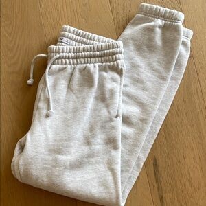 Aritzia Light Gray Joggers